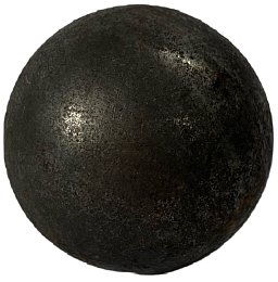 Obrázek pro produkt MetalCraft MCWR04003 ozdobná koncovka - dutá koule (40 průměr)