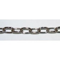 Obrázek pro produkt MetalCraft MC1296 Silný malý oválný řetěz 1,8 mm (nesvařený s 8 kg zátěží)