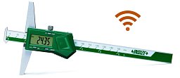 Obrázek pro produkt INSIZE 1144-500AWL Digitální hloubkoměr s dvojitým nosem 0-500mm / 0,01mm se zabudovanou wifi