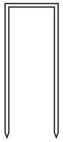 Obrázek pro produkt Spony Typ N, 50 mm (10 000 ks)