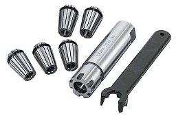 Obrázek pro produkt Sada kleštin 3-7 mm/5ks + adaptér