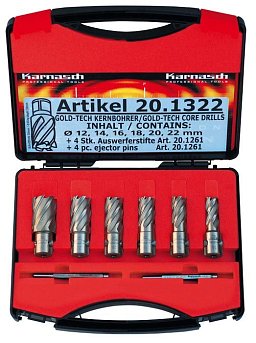 Obrázek pro produkt Sada jádrových vrtáků Karnasch GOLD-LINE 30