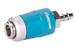 Obrázek pro produkt Bezpečnostní rychlospojka s hadicovou vsuvkou 10 mm